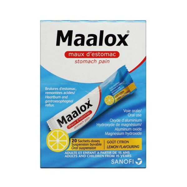 Maalox Stomach Pain Sachets 20's