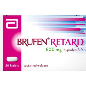 Brufen Retard 800mg Tablets 20's
