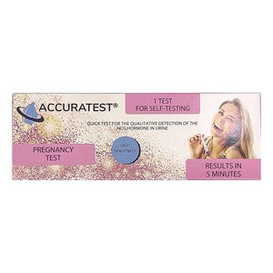 Accuratest Hcg Pregnancy Test Midstream 1`S