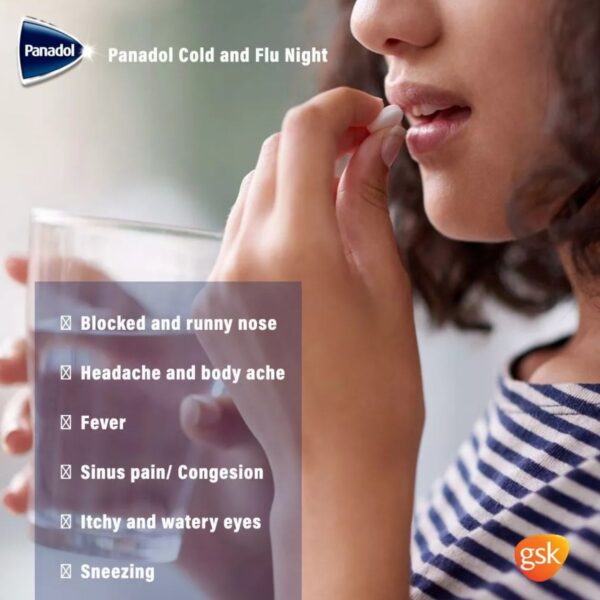 Panadol Cold+Flu Caplets 24's