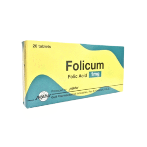 Folicum 1 mg Tablets 20's
