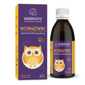 Siddhayu Wormzwin Herbal Deworming Fruit Flavored Syrup For Kids 150ml