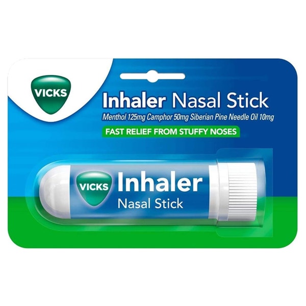 Vicks Inhaler nasal decongestant stick