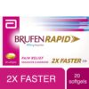 Brufen Rapid 400mg Softgels Capsules 20's