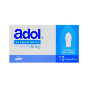 Adol 250 mg Suppositories 10's