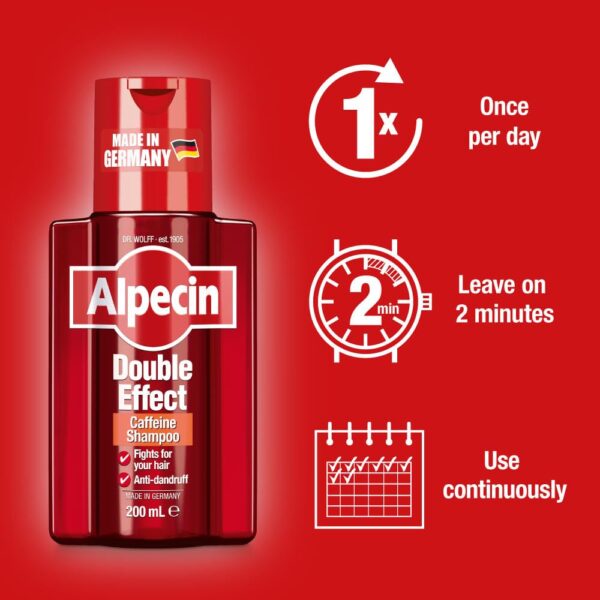 Alpecin Double Effect Caffeine Shampoo 200 mL