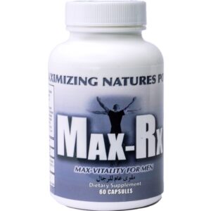 Max-Rx Max Vitality For Men 60 Capsules