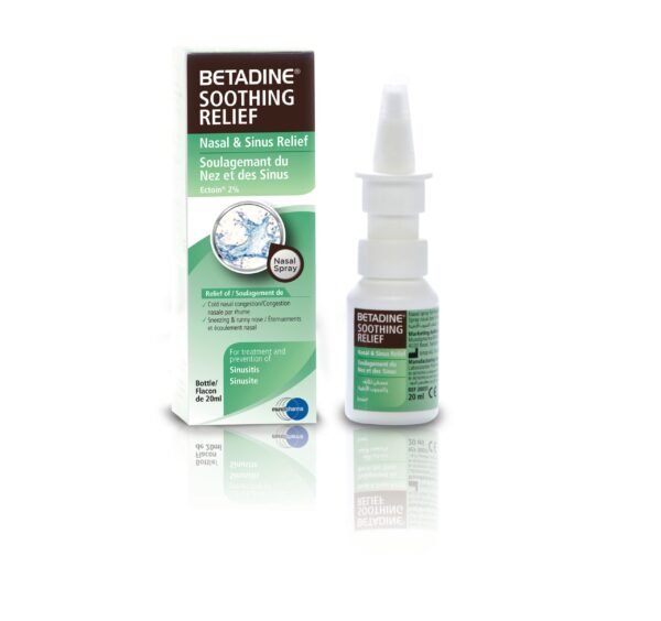 Betadine Soothing Relief Nasal & Sinus Relief