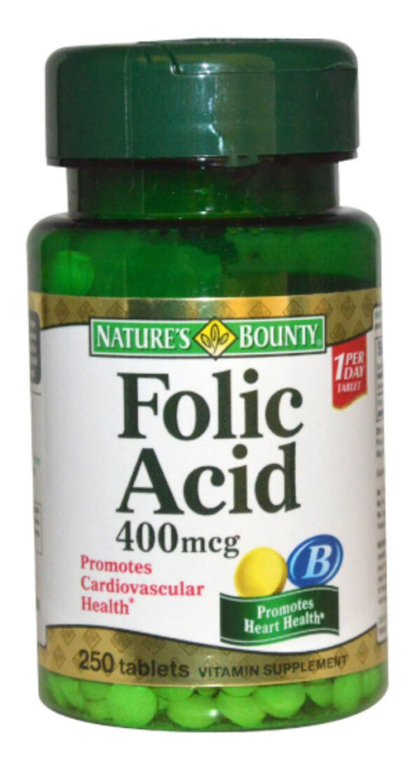 Nb Folic Acid 400mcg 250tabs
