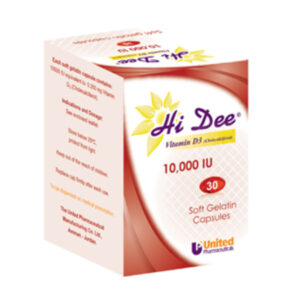 Hi Dee Vitamin D3 10000 Iu Softgels 30 S