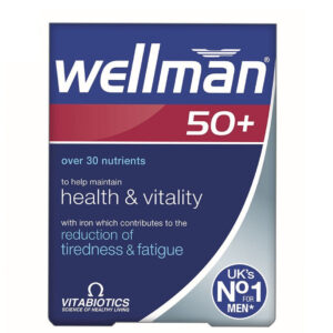 Vitabiotics Wellman 50 + Tablets 30's