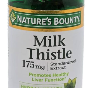 Nature's Bounty Milk Thistle 175mg, 100 capsules