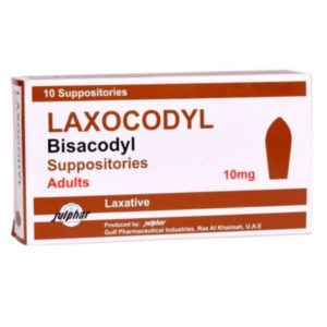 Laxocodyl, Bisacodyl, Laxative, 10 Mg - 10 Supps