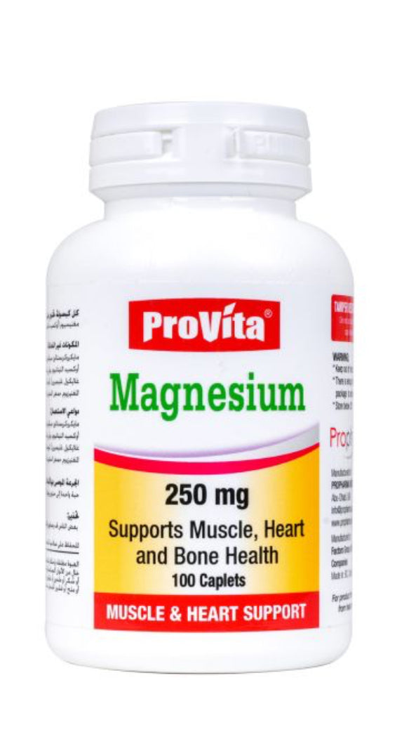 Provita Magnesium 250 Mg Caplets 100 S