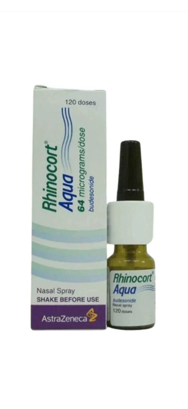RHINOCORT AQUA 64MCG NASAL SPRAY120 DOSE