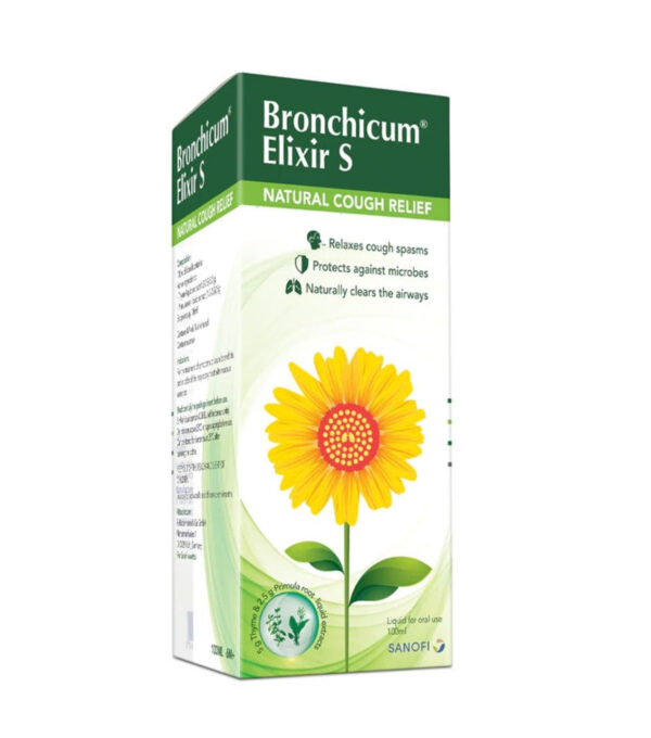 Bronchicum Elixir S syrup 100 mL