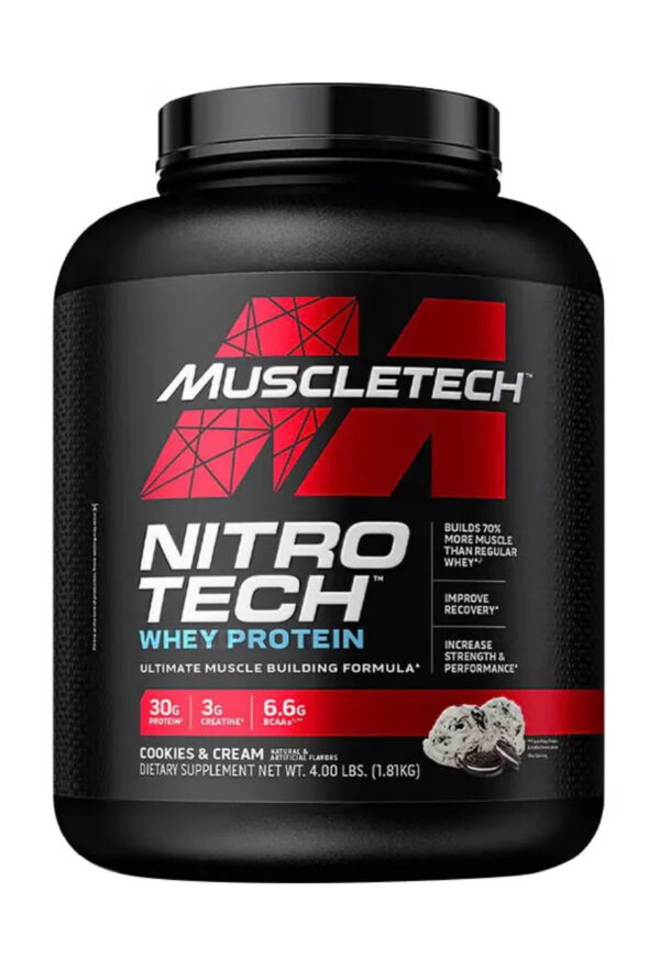 MuscleTech Nitro 4Lbs Cookies & Cream