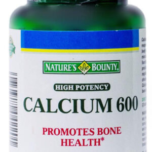 Nature’s Bounty Calcium 600 Mg Vitamin 60 Tablets