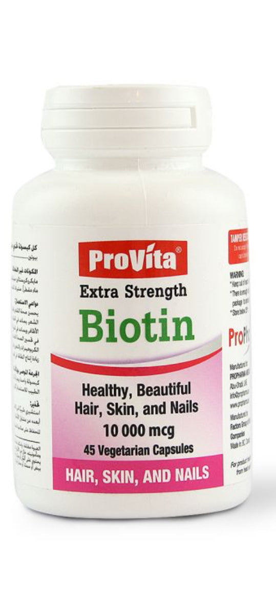 Provita Biotin 10000 Mcg Caps 45 S