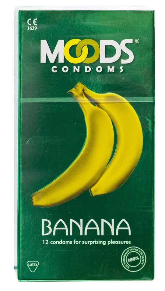 Moods Condoms Banana 12 pcs