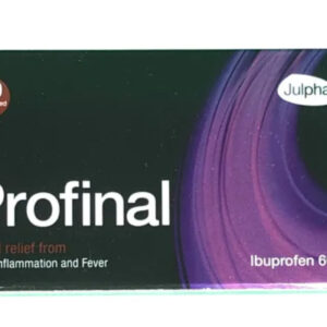 Profinal 600mg Ibuprofen Tablets For Pain Inflammation & Fever, Pack of 20's