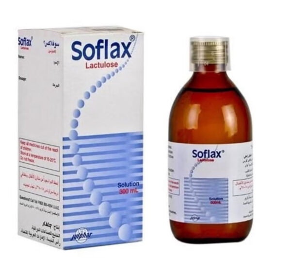 Julphar Soflax Lactulose Solution 300 mL