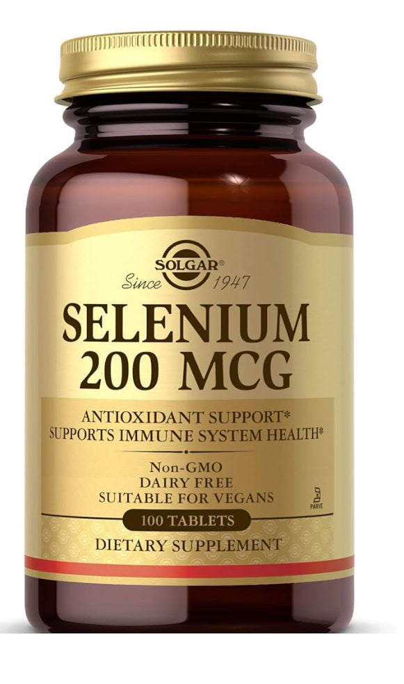 Solgar Selenium 200 mcg | 100 Tablets