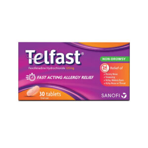 Telfast 120 mg Tablets 30's