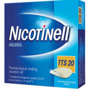 Nicotinell 20 TTS Patches 7's