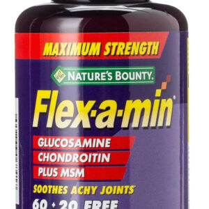 Nature's Bounty Flex-a-min Tablets 60+20's