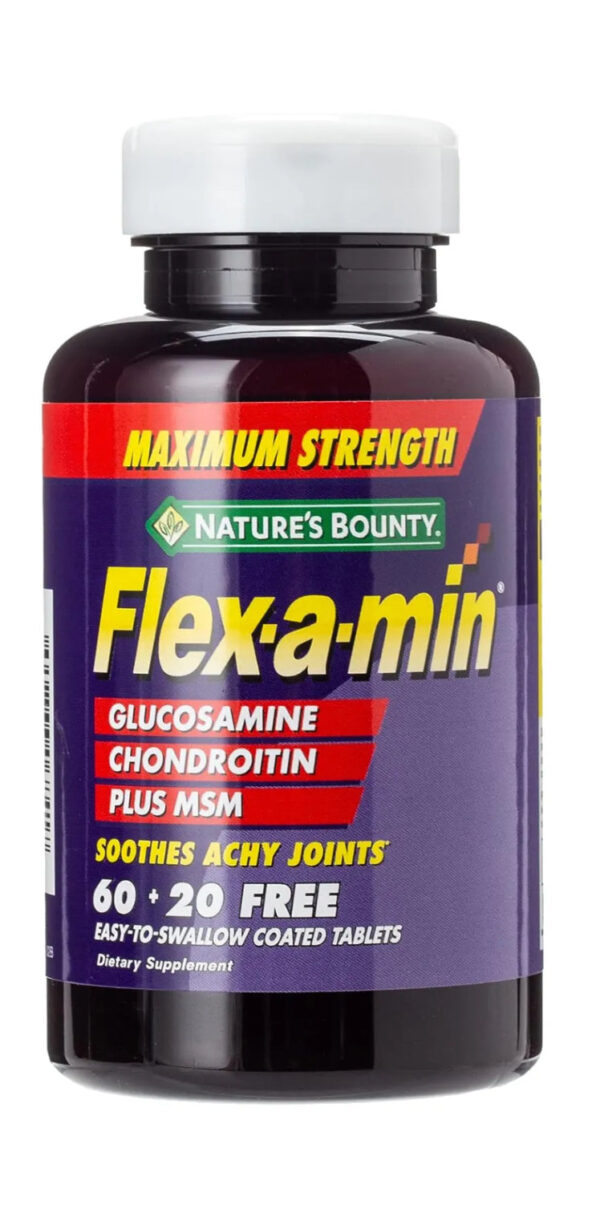 Nature's Bounty Flex-a-min Tablets 60+20's