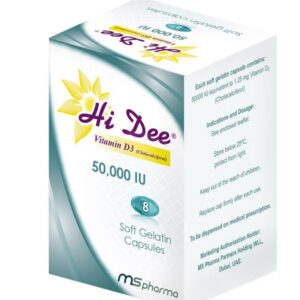 Hi Dee Vitamin D3 50000 IU Soft Gelatin Capsules 8's