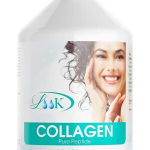 LOOK Collagen peptide 10,000 mg with Hyaluronic Acid and vitamin C,B5, B6, B7,B12 / 500 ML