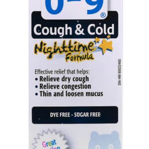 Homeocan Kids 0-9 Cough & Cold Night Syrup