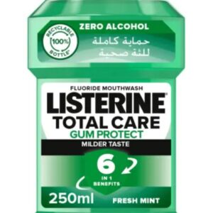 Listerine Mouthwash Teeth & Gum Defence Milder Taste Soft Mint 250ml