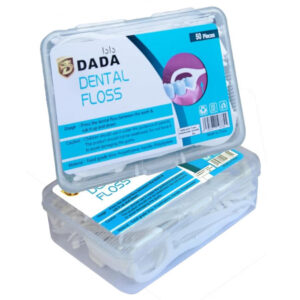 Dada Dental Floss, Floss Picks, Gum cleaner, floss mint, teeth essential, Plaque remover, cavity reducer, Deep Cleaning, crescent design flosser,50 Count/Pack,