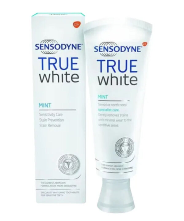 Sensodyne True White Mint Toothpaste 75ml