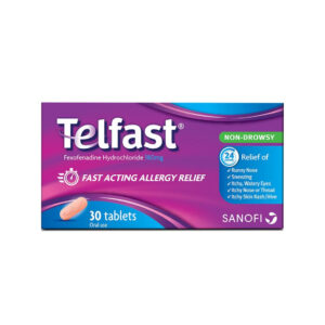 Telfast 180 mg Tablets 30's