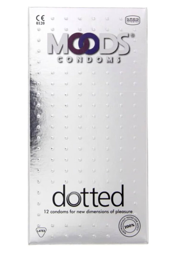Moods Dotted Condoms, 12 Pieces