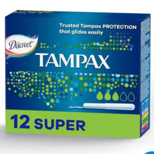 Tampax Tampons Super, Pack of 12's