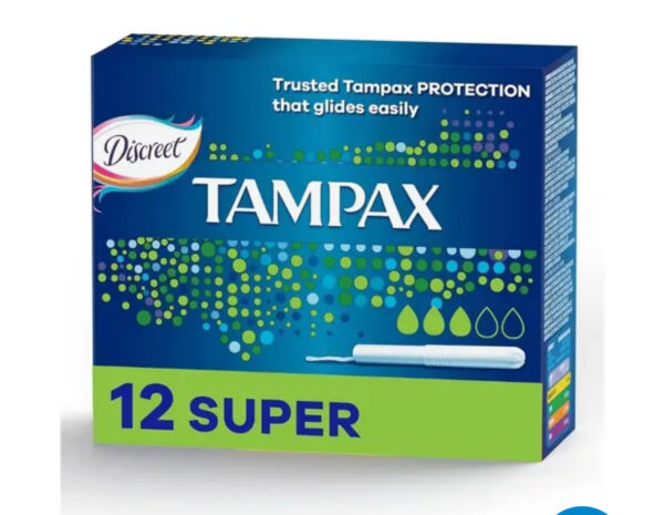 Tampax Tampons Super, Pack of 12's