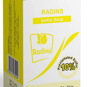 Radins Sulphur Cleansing Soap For Acne And Oily Skin, For Impure Skin 100g