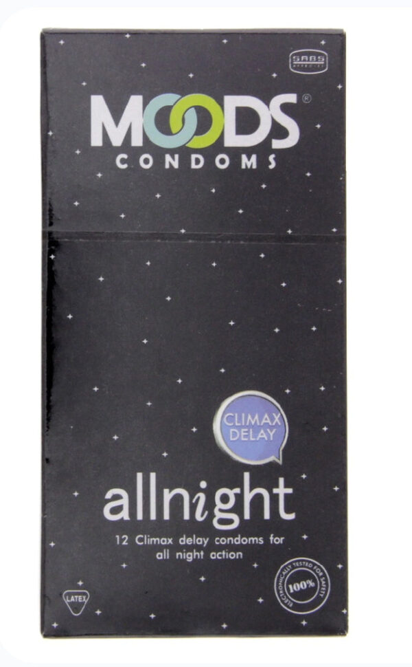 Moods All-night Climax Delay condoms 12 pcs