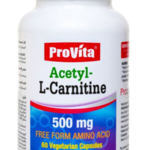 Provita Acetyl L-Carnitine 500 Mg Caps 60 S