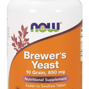 Now Foods Brewer'S Yeast, 650 Mg 200 Tablets