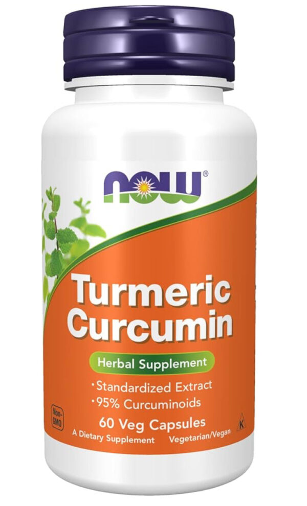 Now Foods Curcumin Vitamin, 60 Veg Capsules