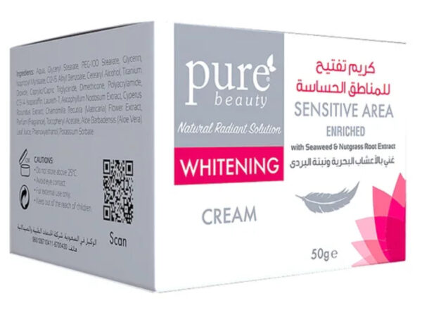 Pure Beauty® Whitening Sensitive Area Skin Cream 50g