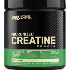 Optimum Nutrition (ON) CREATINE Unflavored, 300 Grams, 60 Servings
