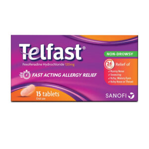 Telfast 120 mg Tablets 15's