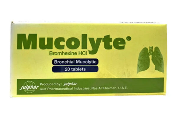Mucolyte 8mg Tablets 20's